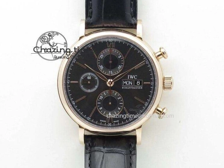 MIROTIME 0425 Modern Portofino SCHAFFHAUSEN RG MKF 1:1 V2 Best Edition White Dial On Brown Leather Strap A 7344